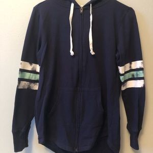 Navy blue sweatshirt